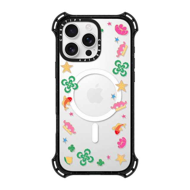 CASETiFY iPhone 16 Pro Max ケース ブラック バウンスケース HAO YUN Case casetify_artist