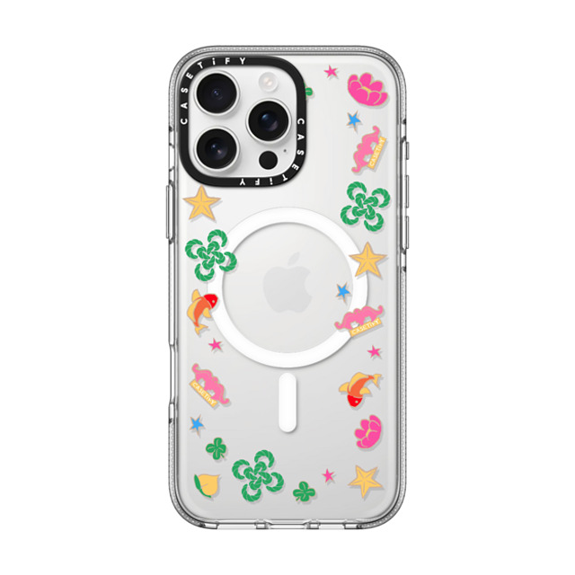 CASETiFY iPhone 16 Pro Max ケース クリア クリア ケース MagSafe対応 HAO YUN Case casetify_artist