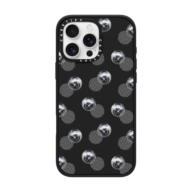 CASETiFY iPhone 16 Pro Max ケース マットブラック インパクトケース MagSafe対応 Monochrome,Y2K Monochrome,Y2K Polka Dot Disco Father's Day CASETiFY iPhone 16 Pro Max ケース マットブラック インパクトケース MagSafe対応 Monochrome,Y2K Monochrome,Y2K Polka Dot Disco Father's Day