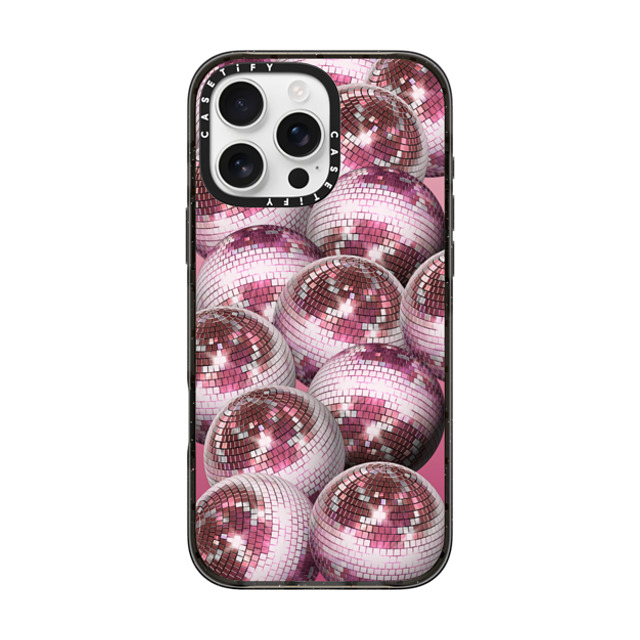 CASETiFY iPhone 16 Pro Max ケース ブラック インパクトケース MagSafe対応 Y2K Y2K Pink Disco Fever Father's Day CASETiFY iPhone 16 Pro Max ケース ブラック インパクトケース MagSafe対応 Y2K Y2K Pink Disco Fever Father's Day
