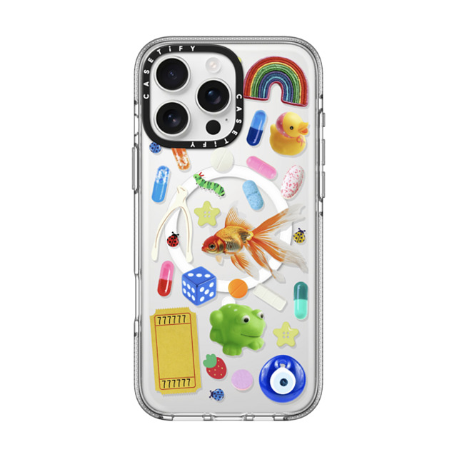 CASETiFY iPhone 16 Pro Max Case クリア クリア ケース MagSafe対応 Happy Dose of Luck casetify_artist Father's Day CASETiFY iPhone 16 Pro Max Case クリア クリア ケース MagSafe対応 Happy Dose of Luck casetify_artist Father's Day