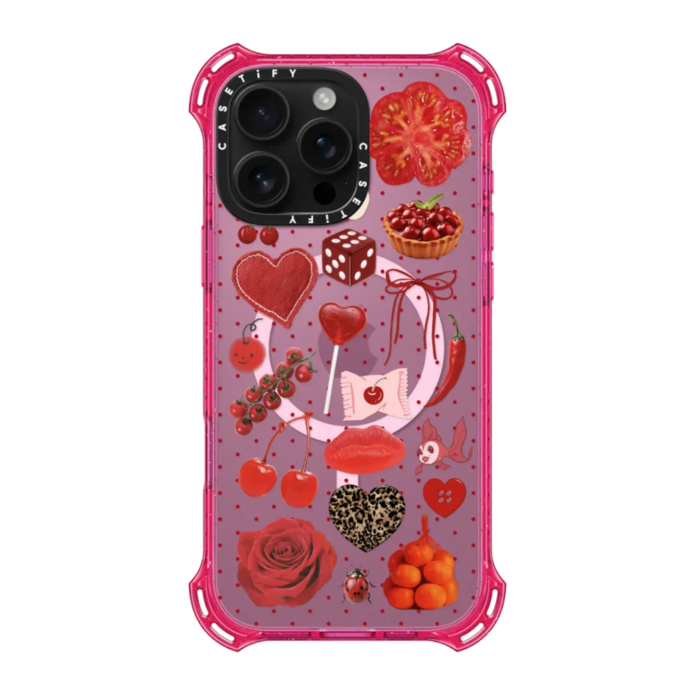 Bounce iPhone 16 Pro Max Case MagSafe Compatible - Cherry-Picked Luck