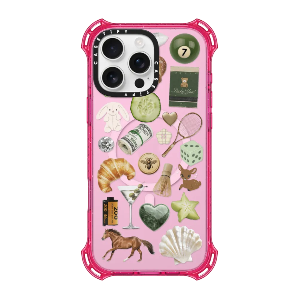 Bounce iPhone 16 Pro Max Case MagSafe Compatible - Opulence Luck Club