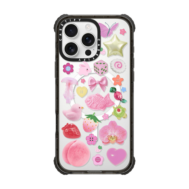 CASETiFY iPhone 16 Pro Max ケース ブラック ウルトラ インパクトケース MagSafe 対応 Sweet Charmed Dreams casetify_artist Father's Day CASETiFY iPhone 16 Pro Max ケース ブラック ウルトラ インパクトケース MagSafe 対応 Sweet Charmed Dreams casetify_artist Father's Day