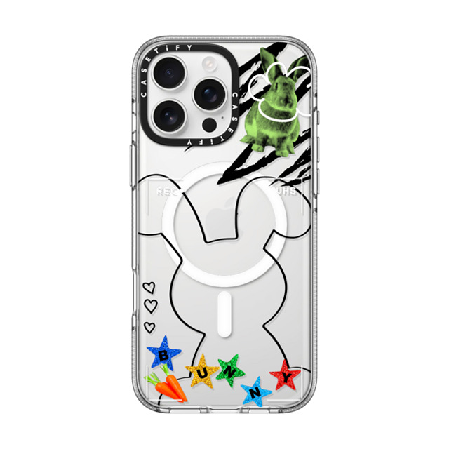 CASETiFY iPhone 16 Pro Max Case Clear Clear Case MagSafe Compatible Bunny Selfie casetify_artist Father's Day CASETiFY iPhone 16 Pro Max Case Clear Clear Case MagSafe Compatible Bunny Selfie casetify_artist Father's Day