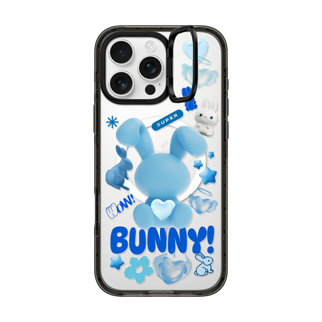 CASETiFY iPhone 16 Pro Max Case Black インパクトリングスタンドケース MagSafe対応 Bunny Records casetify_artist Mother's Day CASETiFY iPhone 16 Pro Max Case Black インパクトリングスタンドケース MagSafe対応 Bunny Records casetify_artist Mother's Day