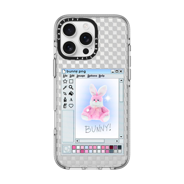 CASETiFY iPhone 16 Pro Max Case Clear Clear Case MagSafe Compatible Bunny. png casetify_artist Father's Day CASETiFY iPhone 16 Pro Max Case Clear Clear Case MagSafe Compatible Bunny. png casetify_artist Father's Day