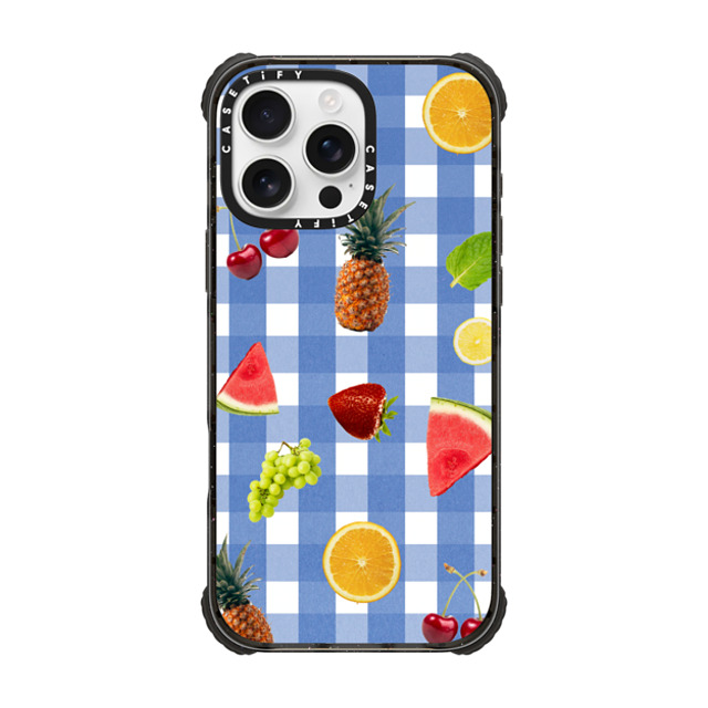 CASETiFY iPhone 16 Pro Max Case Black ウルトラ インパクトケース MagSafe 対応 Fruit Medley casetify_artist Back to School CASETiFY iPhone 16 Pro Max Case Black ウルトラ インパクトケース MagSafe 対応 Fruit Medley casetify_artist Back to School