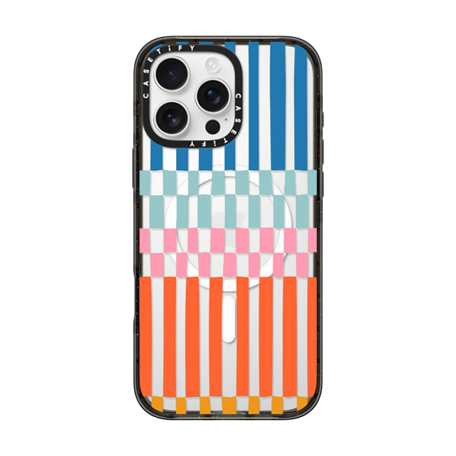 CASETiFY iPhone 16 Pro Max ケース ブラック インパクトケース MagSafe対応 Checkered,Line Art Checkered,Line Art Sunday checkers Father's Day CASETiFY iPhone 16 Pro Max ケース ブラック インパクトケース MagSafe対応 Checkered,Line Art Checkered,Line Art Sunday checkers Father's Day