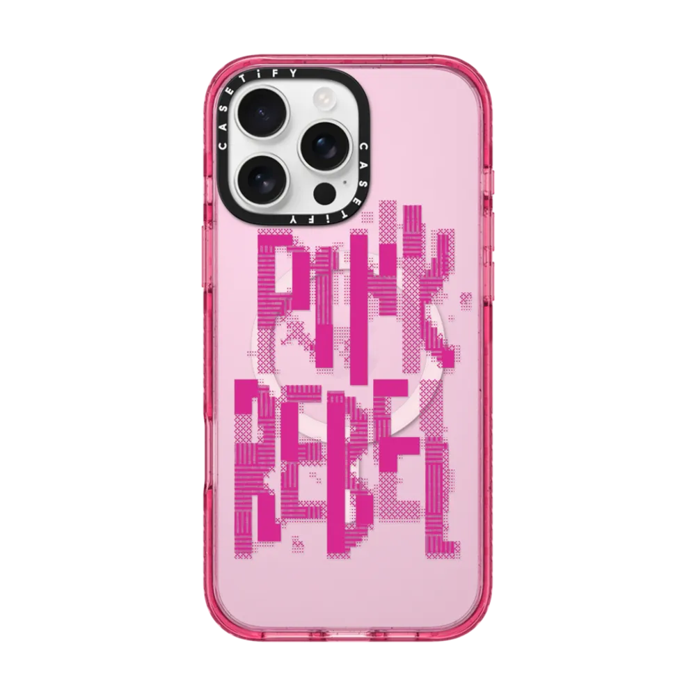 Impact iPhone 16 Pro Max Case MagSafe Compatible - Pink Rebel