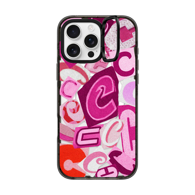 CASETiFY iPhone 16 Pro Max Case Black インパクトリングスタンドケース MagSafe対応 Pop Art ポップアート C Collage Father's Day CASETiFY iPhone 16 Pro Max Case Black インパクトリングスタンドケース MagSafe対応 Pop Art ポップアート C Collage Father's Day