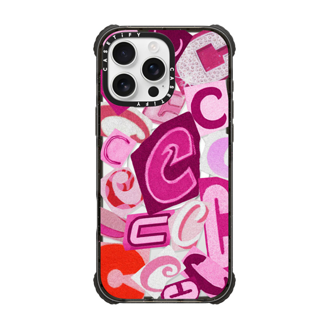 CASETiFY iPhone 16 Pro Max ケース ブラック ウルトラ インパクトケース MagSafe 対応 Pop Art ポップアート C Collage Father's Day CASETiFY iPhone 16 Pro Max ケース ブラック ウルトラ インパクトケース MagSafe 対応 Pop Art ポップアート C Collage Father's Day