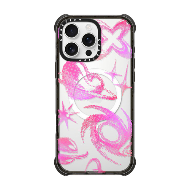 CASETiFY iPhone 16 Pro Max Case Black ウルトラ インパクトケース MagSafe 対応 Star,Heart Heart,Star,Y2K Y2K Bitmap Father's Day CASETiFY iPhone 16 Pro Max Case Black ウルトラ インパクトケース MagSafe 対応 Star,Heart Heart,Star,Y2K Y2K Bitmap Father's Day