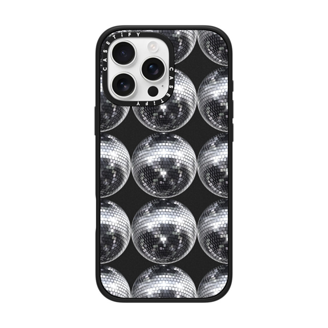 CASETiFY iPhone 16 Pro Max ケース マットブラック インパクトケース MagSafe対応 Monochrome,Y2K Monochrome,Y2K Disco Grid Back to School CASETiFY iPhone 16 Pro Max ケース マットブラック インパクトケース MagSafe対応 Monochrome,Y2K Monochrome,Y2K Disco Grid Back to School