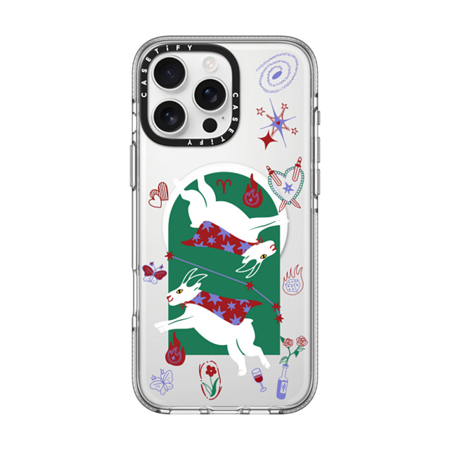 CASETiFY iPhone 16 Pro Max ケース クリア クリア ケース MagSafe対応 Aries casetify_artist Father's Day CASETiFY iPhone 16 Pro Max ケース クリア クリア ケース MagSafe対応 Aries casetify_artist Father's Day