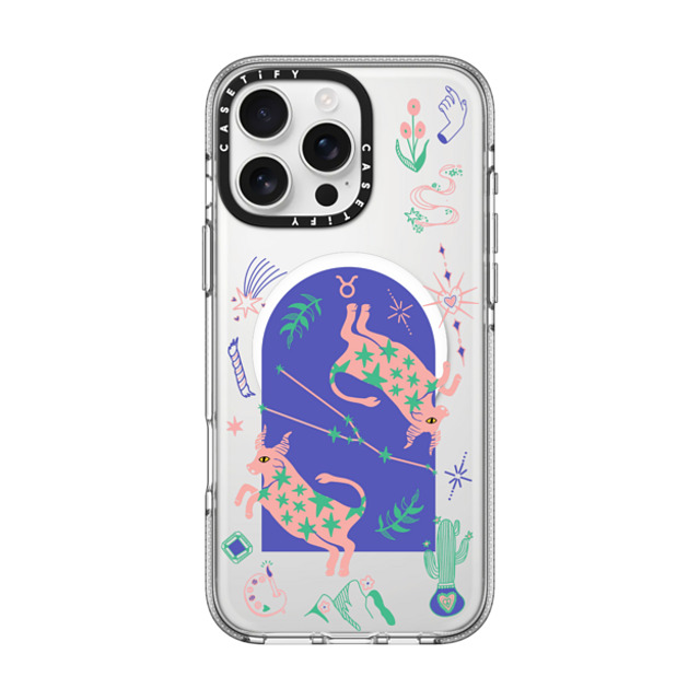 CASETiFY iPhone 16 Pro Max Case クリア クリア ケース MagSafe対応 Taurus casetify_artist Father's Day CASETiFY iPhone 16 Pro Max Case クリア クリア ケース MagSafe対応 Taurus casetify_artist Father's Day