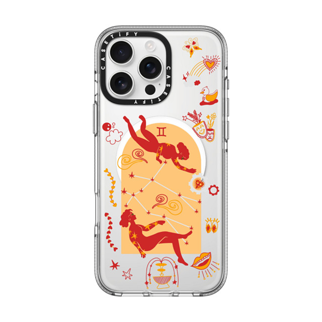 CASETiFY iPhone 16 Pro Max ケース クリア クリア ケース MagSafe対応 Gemini casetify_artist Father's Day CASETiFY iPhone 16 Pro Max ケース クリア クリア ケース MagSafe対応 Gemini casetify_artist Father's Day