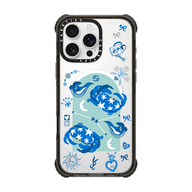 CASETiFY iPhone 16 Pro Max ケース ブラック ウルトラ インパクトケース MagSafe 対応 Cancer casetify_artist Father's Day CASETiFY iPhone 16 Pro Max ケース ブラック ウルトラ インパクトケース MagSafe 対応 Cancer casetify_artist Father's Day