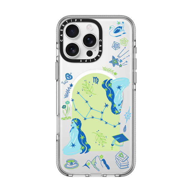 CASETiFY iPhone 16 Pro Max Case クリア クリア ケース MagSafe対応 Virgo casetify_artist Father's Day CASETiFY iPhone 16 Pro Max Case クリア クリア ケース MagSafe対応 Virgo casetify_artist Father's Day