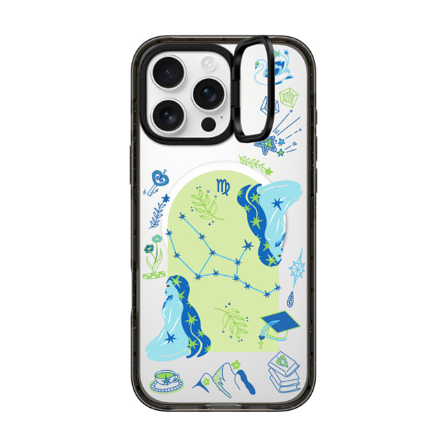 CASETiFY iPhone 16 Pro Max Case Black インパクトリングスタンドケース MagSafe対応 Virgo casetify_artist Father's Day CASETiFY iPhone 16 Pro Max Case Black インパクトリングスタンドケース MagSafe対応 Virgo casetify_artist Father's Day