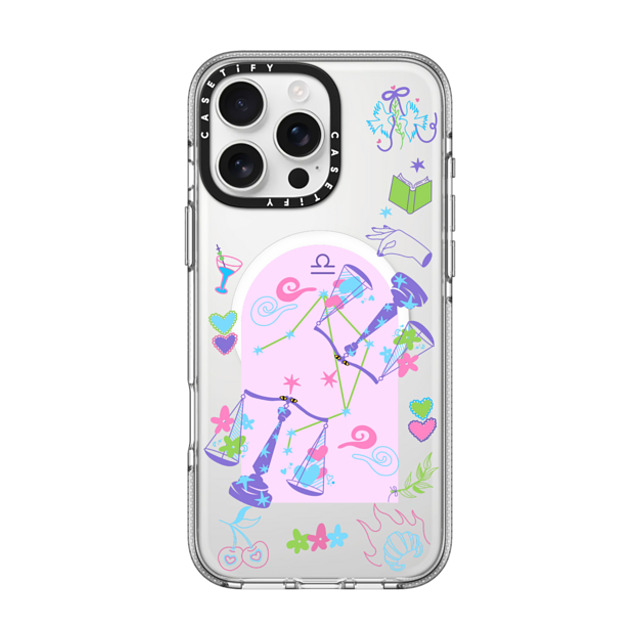 CASETiFY iPhone 16 Pro Max ケース クリア クリア ケース MagSafe対応 Libra casetify_artist Father's Day CASETiFY iPhone 16 Pro Max ケース クリア クリア ケース MagSafe対応 Libra casetify_artist Father's Day