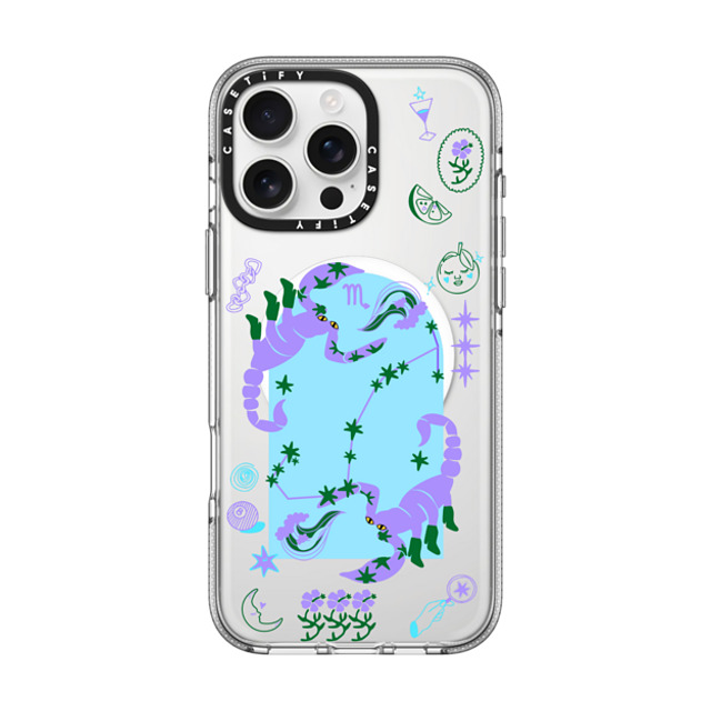 CASETiFY iPhone 16 Pro Max Case クリア クリア ケース MagSafe対応 Scorpio casetify_artist Father's Day CASETiFY iPhone 16 Pro Max Case クリア クリア ケース MagSafe対応 Scorpio casetify_artist Father's Day