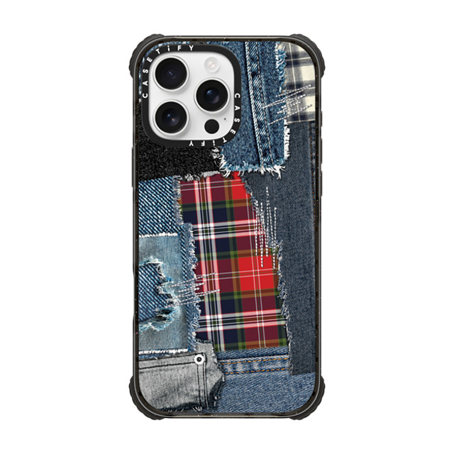 CASETiFY iPhone 16 Pro Max ケース ブラック ウルトラ インパクトケース MagSafe 対応 Plaid Disorder Case casetify_artist Father's Day CASETiFY iPhone 16 Pro Max ケース ブラック ウルトラ インパクトケース MagSafe 対応 Plaid Disorder Case casetify_artist Father's Day