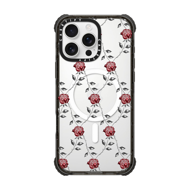CASETiFY iPhone 16 Pro Max Case Black ウルトラ インパクトケース MagSafe 対応 Metallic Rose casetify_artist Back to School CASETiFY iPhone 16 Pro Max Case Black ウルトラ インパクトケース MagSafe 対応 Metallic Rose casetify_artist Back to School