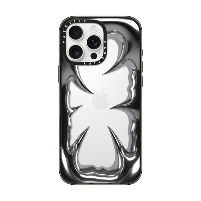 CASETiFY iPhone 16 Pro Max ケース ブラック インパクトケース Metal Crush Frame casetify_artist Back to School CASETiFY iPhone 16 Pro Max ケース ブラック インパクトケース Metal Crush Frame casetify_artist Back to School