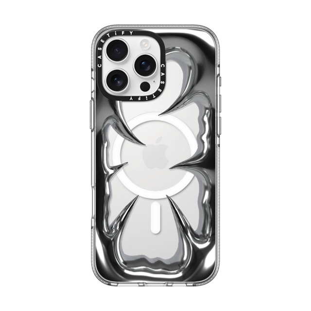CASETiFY iPhone 16 Pro Max Case クリア クリア ケース MagSafe対応 Metal Crush Frame casetify_artist Back to School CASETiFY iPhone 16 Pro Max Case クリア クリア ケース MagSafe対応 Metal Crush Frame casetify_artist Back to School