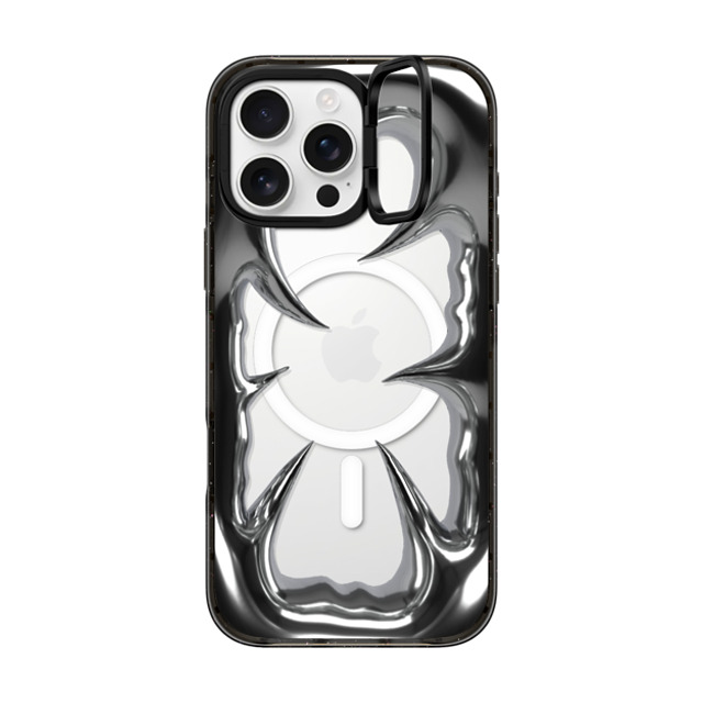 CASETiFY iPhone 16 Pro Max Case Black インパクトリングスタンドケース MagSafe対応 Metal Crush Frame casetify_artist Back to School CASETiFY iPhone 16 Pro Max Case Black インパクトリングスタンドケース MagSafe対応 Metal Crush Frame casetify_artist Back to School