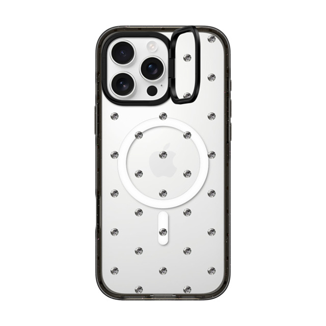 CASETiFY iPhone 16 Pro Max Case Black インパクトリングスタンドケース MagSafe対応 Silver Jewel Dot casetify_artist Back to School CASETiFY iPhone 16 Pro Max Case Black インパクトリングスタンドケース MagSafe対応 Silver Jewel Dot casetify_artist Back to School