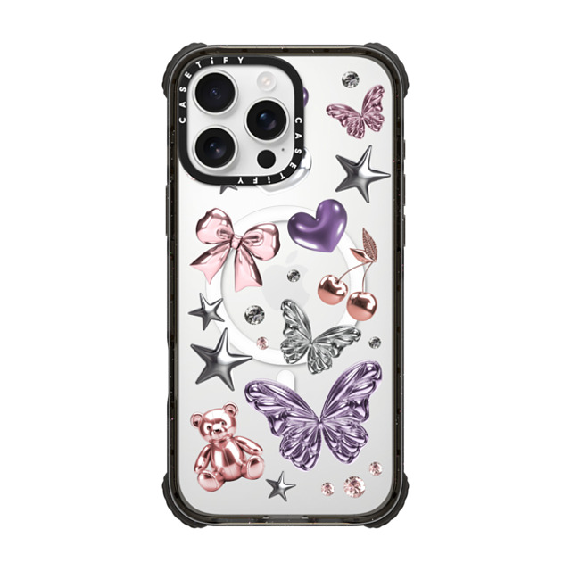 CASETiFY iPhone 16 Pro Max Case Black ウルトラ インパクトケース MagSafe 対応 Metallic Dream casetify_artist Back to School CASETiFY iPhone 16 Pro Max Case Black ウルトラ インパクトケース MagSafe 対応 Metallic Dream casetify_artist Back to School