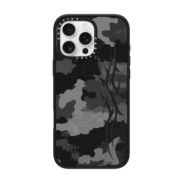 CASETiFY iPhone 16 Pro Max Case Matte Black Impact Case MagSafe Compatible Camo Crush casetify_artist Back to School CASETiFY iPhone 16 Pro Max Case Matte Black Impact Case MagSafe Compatible Camo Crush casetify_artist Back to School