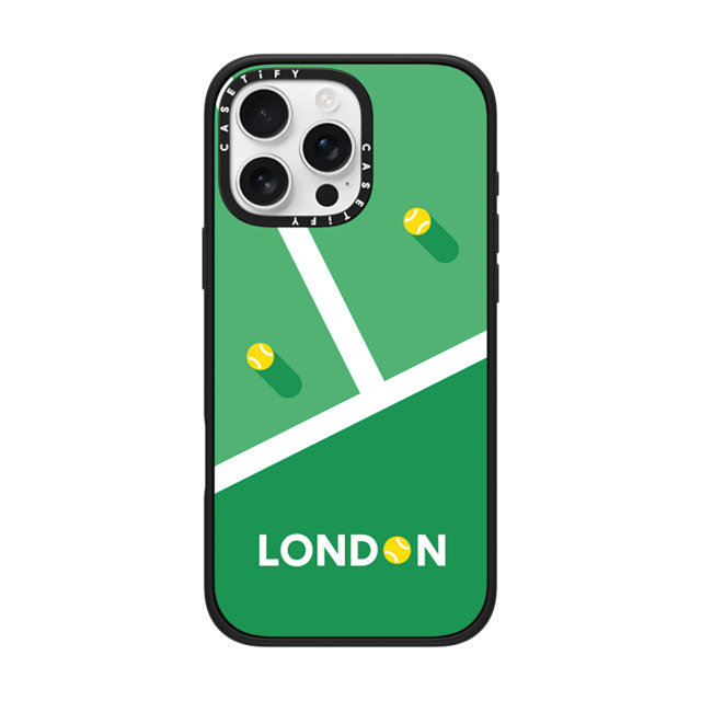 CASETiFY iPhone 16 Pro Max ケース マットブラック インパクトケース MagSafe対応 London Court casetify_artist Back to School CASETiFY iPhone 16 Pro Max ケース マットブラック インパクトケース MagSafe対応 London Court casetify_artist Back to School