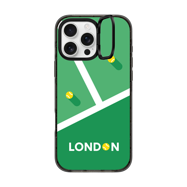 CASETiFY iPhone 16 Pro Max ケース ブラック インパクトリングスタンドケース MagSafe対応 London Court casetify_artist Back to School CASETiFY iPhone 16 Pro Max ケース ブラック インパクトリングスタンドケース MagSafe対応 London Court casetify_artist Back to School