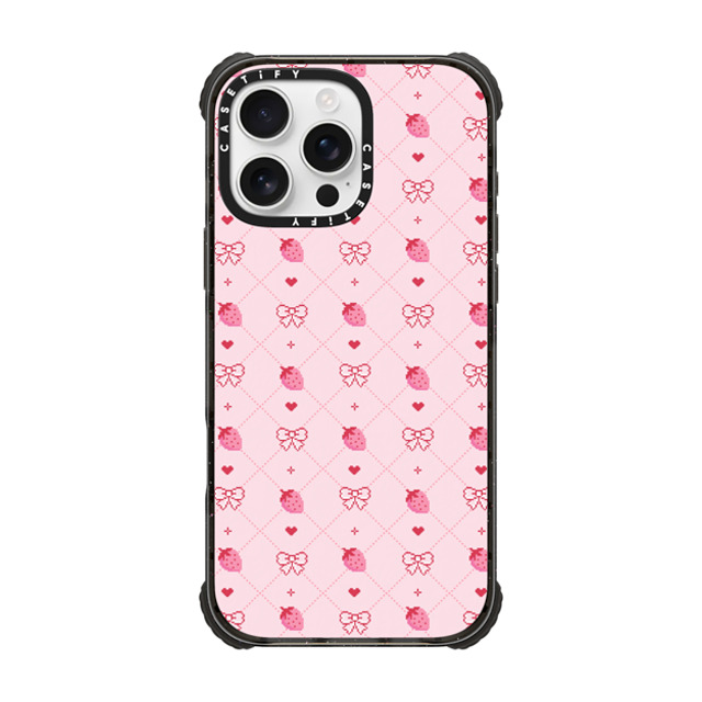 CASETiFY iPhone 16 Pro Max ケース ブラック ウルトラ インパクトケース MagSafe 対応 Lo-fi Strawberry Dreamin casetify_artist Back to School CASETiFY iPhone 16 Pro Max ケース ブラック ウルトラ インパクトケース MagSafe 対応 Lo-fi Strawberry Dreamin casetify_artist Back to School
