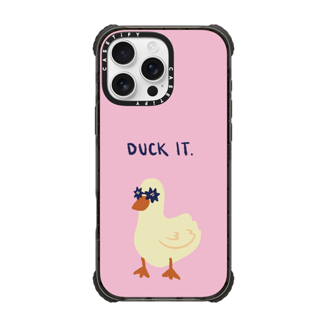 CASETiFY iPhone 16 Pro Max ケース ブラック ウルトラ インパクトケース MagSafe 対応 Animal アニマル Duck it New iPhone CASETiFY iPhone 16 Pro Max ケース ブラック ウルトラ インパクトケース MagSafe 対応 Animal アニマル Duck it New iPhone