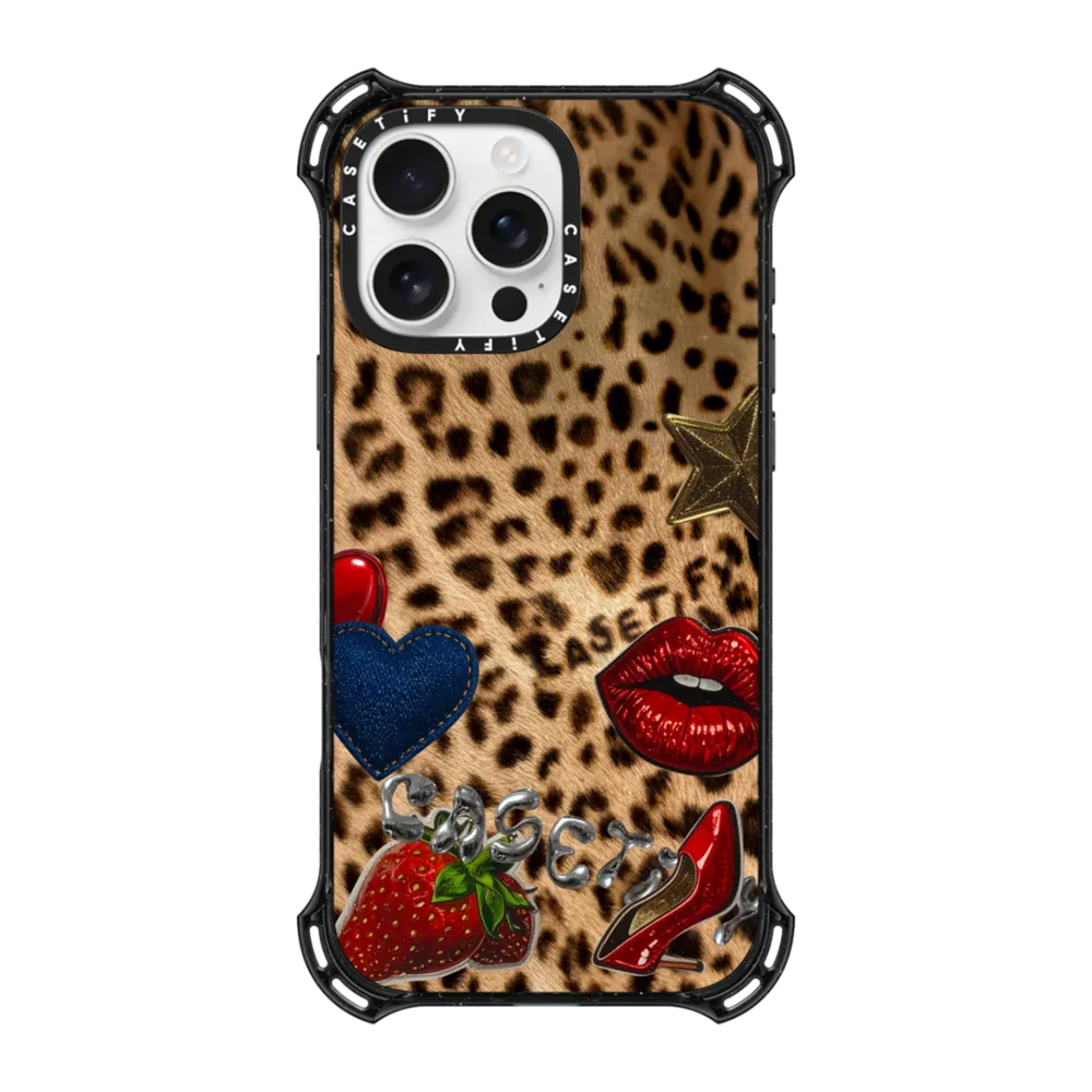 Bounce iPhone 16 Pro Max Case MagSafe Compatible - Patched Cheetah