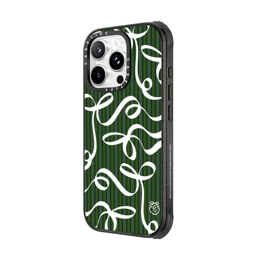 Ultra Impact iPhone 16 Pro Max Case MagSafe Compatible - Anitque Bows