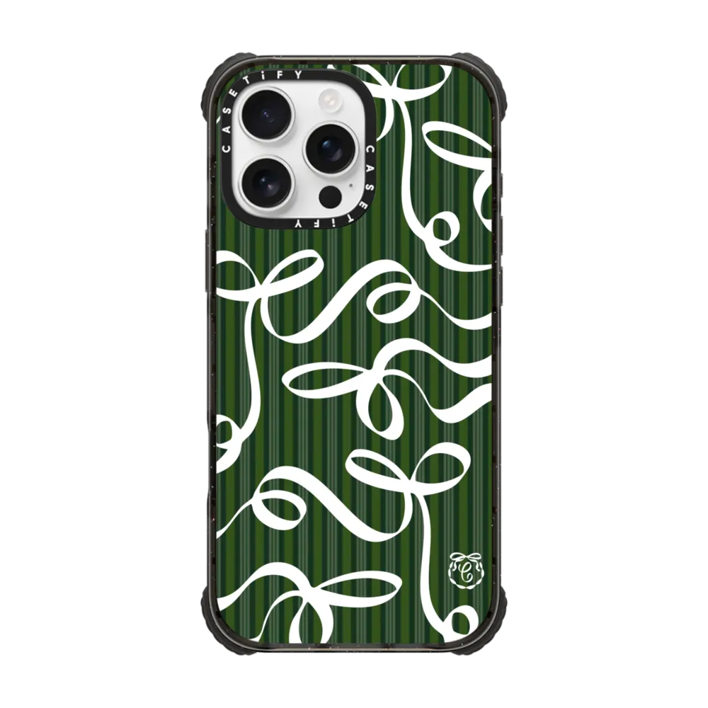 Ultra Impact iPhone 16 Pro Max Case MagSafe Compatible - Anitque Bows