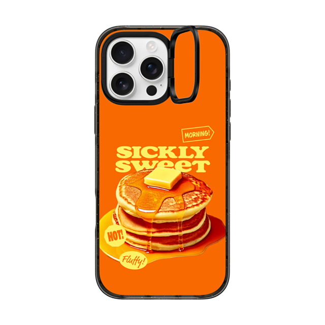 CASETiFY iPhone 16 Pro Max Case ブラック インパクトリングスタンドケース MagSafe対応 Food フード Sickly Sweet Pancake New iPhone CASETiFY iPhone 16 Pro Max Case ブラック インパクトリングスタンドケース MagSafe対応 Food フード Sickly Sweet Pancake New iPhone