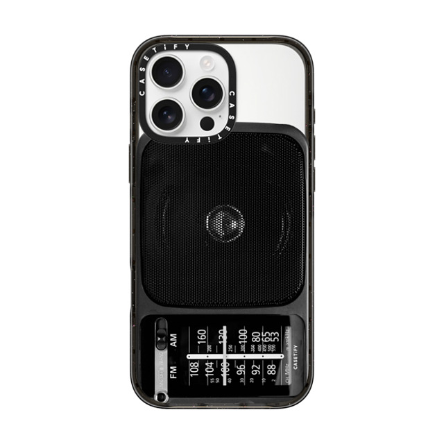 CASETiFY iPhone 16 Pro Max ケース ブラック インパクトケース MagSafe対応 Typography タイポグラフィ CASETiFY Radio Back to School CASETiFY iPhone 16 Pro Max ケース ブラック インパクトケース MagSafe対応 Typography タイポグラフィ CASETiFY Radio Back to School