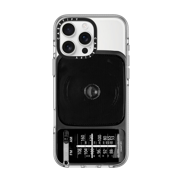 CASETiFY iPhone 16 Pro Max ケース クリア クリア ケース MagSafe対応 Typography タイポグラフィ CASETiFY Radio Back to School CASETiFY iPhone 16 Pro Max ケース クリア クリア ケース MagSafe対応 Typography タイポグラフィ CASETiFY Radio Back to School