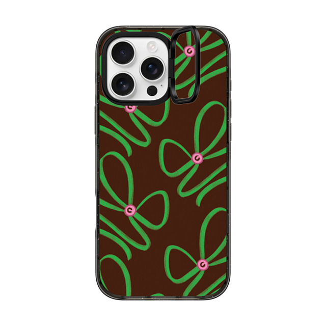 CASETiFY iPhone 16 Pro Max ケース ブラック インパクトリングスタンドケース MagSafe対応 Ribbon,Bowcore Bowcore,Ribbon Green Bows Back to School CASETiFY iPhone 16 Pro Max ケース ブラック インパクトリングスタンドケース MagSafe対応 Ribbon,Bowcore Bowcore,Ribbon Green Bows Back to School