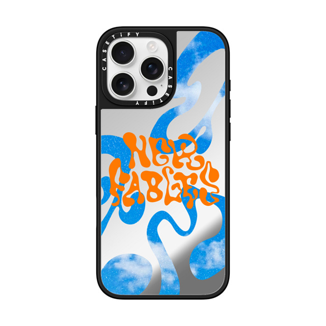 CASETiFY iPhone 16 Pro Max Case Silver on Black ミラーケース MagSafe対応 Cloud,Quote Cloud,Quote,Street Art New Fables Mother's Day CASETiFY iPhone 16 Pro Max Case Silver on Black ミラーケース MagSafe対応 Cloud,Quote Cloud,Quote,Street Art New Fables Mother's Day