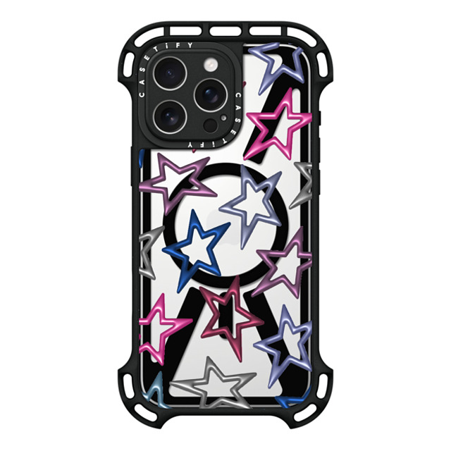 CASETiFY iPhone 16 Pro Max ケース ブラック ウルトラ バウンスケース MagSafe対応 All Star casetify_artist