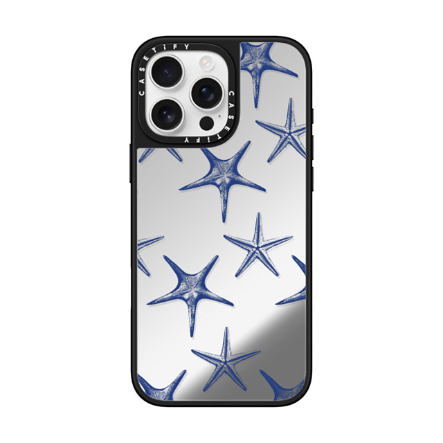 CASETiFY iPhone 16 Pro Max Case Silver on Black ミラーケース MagSafe対応 Star gazing casetify_artist CASETiFY iPhone 16 Pro Max Case Silver on Black ミラーケース MagSafe対応 Star gazing casetify_artist