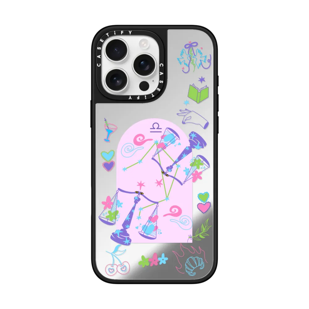 Mirror iPhone 16 Pro Max Case MagSafe Compatible - Libra
