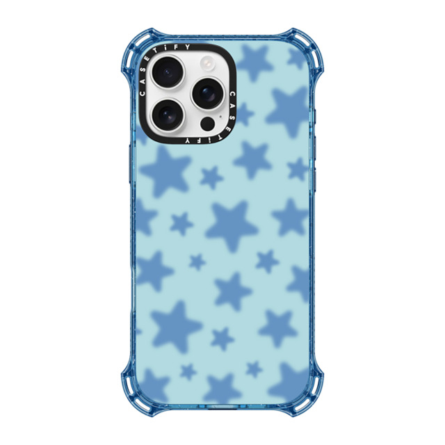 CASETiFY iPhone 16 Pro Max Case ベイビーブルー バウンスケース Star,Pattern,Y2K STAR BABY CASETiFY iPhone 16 Pro Max Case ベイビーブルー バウンスケース Star,Pattern,Y2K STAR BABY